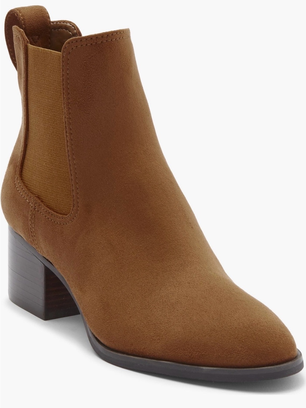 New Nordstrom Callie Chelsea Boot Brown Chestnut 8.5 M